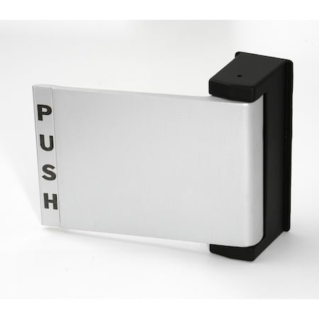 Adams Rite 45900200628 Push to Left Deadlatch Paddle for 1-3/4" Clear Anodized Aluminum 45900200628
